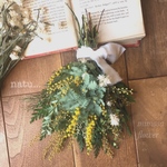 《特集掲載》mimosa flower ミモザスワッグ