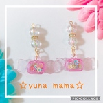 ♡キャンディーフラッシュ♡イヤリング ピアス キッズイヤリング