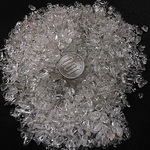 天然石 水晶浄化用さざれ石 穴なし(小)100ｇ 