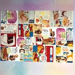 デザインペーパー♡A4サイズ   レトロアメリカンスイーツ♡　上下左右可　10枚セット