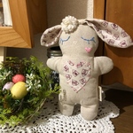 うさぎのウサ子（大）ベージュ