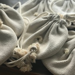 巾着バッグ オハナの刺繍