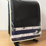 再販【受注製作】男の子向け☆切替柄と縁取りが選べる＊透明ランドセルカバー