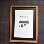 サイズが選べる ☺︎ ウェルカムポストカード