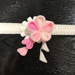 つまみ細工 髪飾り ベビーヘアバンド  