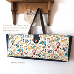 鍵盤ハーモニカ　ピアニカ  bag ❇︎ zoo❤︎ゆかいな仲間たち❤︎男女兼用