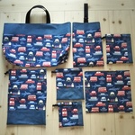 hina2012様専用ページ♪入園入学8点セット♪くれよんの車♪レッスンバッグとシューズバッグ♪男の子