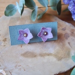 お花のイヤリング／キキョウ