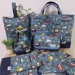 【オーダ－予約品】c様専用＊クレヨンタッチ車柄入園セット