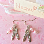 バレエシューズのピアス