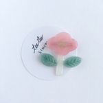 お花のブローチ_pink