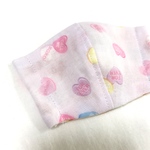  ベビーマスク👶ハートの抗ウイルスガーゼの立体マスク❤️女の子