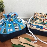 【H様オーダー品】お弁当袋2点
