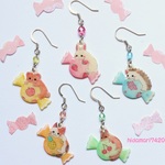 キャンディー大好きなアニマルピアス