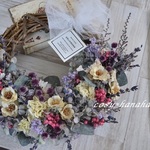 花咲くパープルwreath