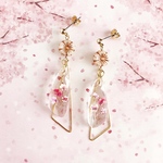 さくらクリスタル🌸ピアス、イヤリング