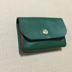 本革手縫いのカード入れ