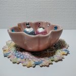 ミニミニおひな様（花皿）送料無料