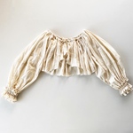 ◯ frill gather bolero ◯ yuka haseyama