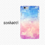 グラデーション スマホケース iPhone  押し花 フラワー 花 Android