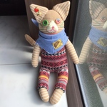 ソックモンキー ☆ ソックキャット  ☆ 茶トラはちわれくん