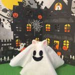 シルバニア手作りハロウィン服(おばけ)