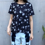 【ASYMMETRIC LONG DRESS】color:black