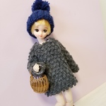 あったかワンピース.リカちゃんブライスの洋服