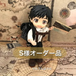  S様オーダー品　ミニミニ リュック 黒格子柄 