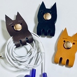 わんちゃんイヤホンコードクリップ