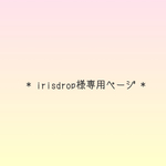 irisdrop様専用ページ＊*