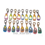 【再販×2】オカメインコ プラ板キーホルダー 鳥 2712-2729