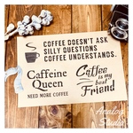 【A4】ステンシルシート『COFFEE セット』送料無料