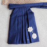 Blythe outfit ◆◆ブライス◆　袴　◆瑠璃色◆　ブライス着物