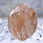 ルチルクォーツの大粒リング