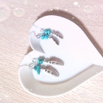送料無料ペアペア天使の落とし物ピアス/イヤリング(2ペアセット)