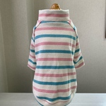 ﾋﾟﾝｸ　ﾐﾝﾄﾌﾞﾙｰﾎﾞｰﾀﾞｰﾛﾝT　2000円～