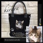 猫ちゃん刺繍トートバックご注文品❤️