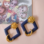 月と太陽 ピアス