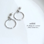 new▷matsilverDeformation ピアス/ノンホールイヤリング  ＊受注製作＊