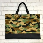 《再販4》【送料無料】〈迷彩柄サンド〉レッスンバッグ