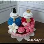 受注　ひな祭り🎎雪だるまちゃん