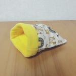 《ふわもこクッション寝袋》カピバラ柄　S
