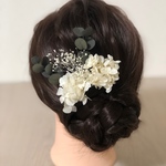 ドライフラワー◎髪飾り