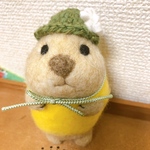 めめさんコラボ作品☆*。お花の帽子のリチャ🐿