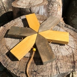 ☆オリジナル☆アスタリスク鍋敷き☆キャンプ☆アウトドア