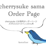 【cherrysuke さま】 オーダー作品　ズグロシロハラインコジャック