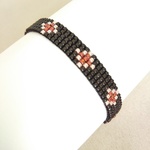 ビーズ織りブレスレット