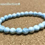 ☆記念セール☆ 究極の癒しをお届け♪ 天然ラリマーブレスレット ♡カリブ海からの贈り物♡