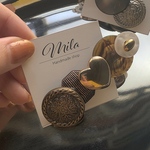 詰め合わせヴィンテージ ボタンヘアクリップ